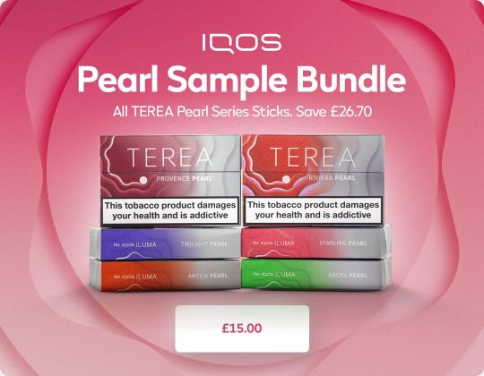 IQOS TEREA Pearl Bundle for only £15.00