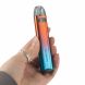 An in-hand shot of the UWELL Caliburn A3S in Ocean Flames colour