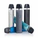 Geekvape Aegis Q in a collection including five different colours; Silver, Blue, Grey, Turquoise, Black