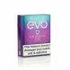 A closed pack of Ploom EVO Purple Option sticks