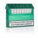 An open pack of IQOS Terea Green sticks