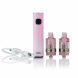 innokin GOs pink device, charger, tanks