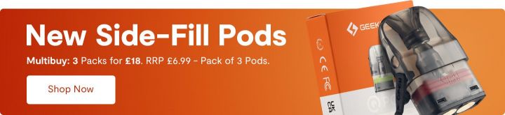 New GeekVape Q Pods Side Fill