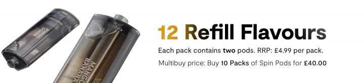 RELX 4 in 1 Refill Flavours