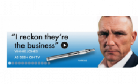 Image for Vinnie Jones Fronts UK E-Cigarettes TV Ad