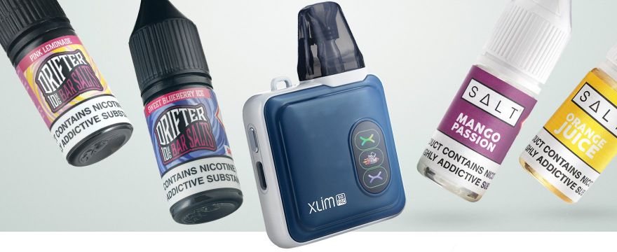 3 Free E-Liquids with selected kits