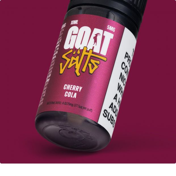 GOAT Salts Cherry Cola Nic Salt E-Liquid | ET UK