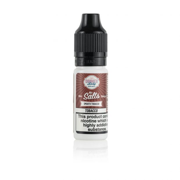 Dinner Lady Salts Smooth Tobacco 10ml Nic Salt E-Liquid