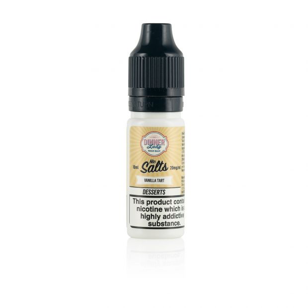 Dinner Lady Salts Vanilla Tart 10ml Nic Salt E-Liquid