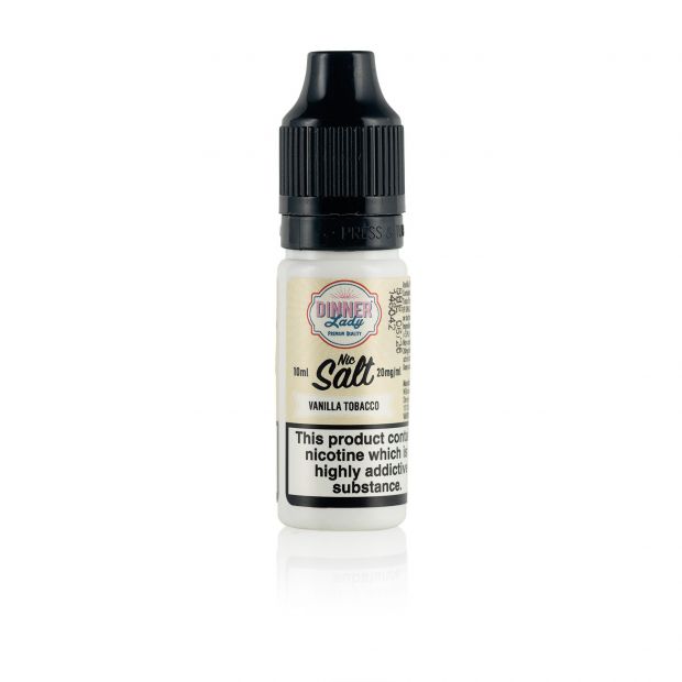 Dinner Lady Salts Vanilla Tobacco 10ml Nic Salt E-Liquid