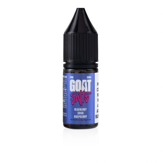 GOAT Salts Blueberry Sour Raspberry Nic Salt E-Liquid | ET UK