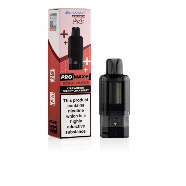 Hayati-Pro-Max-pod Strawberry Cherry Cranberry