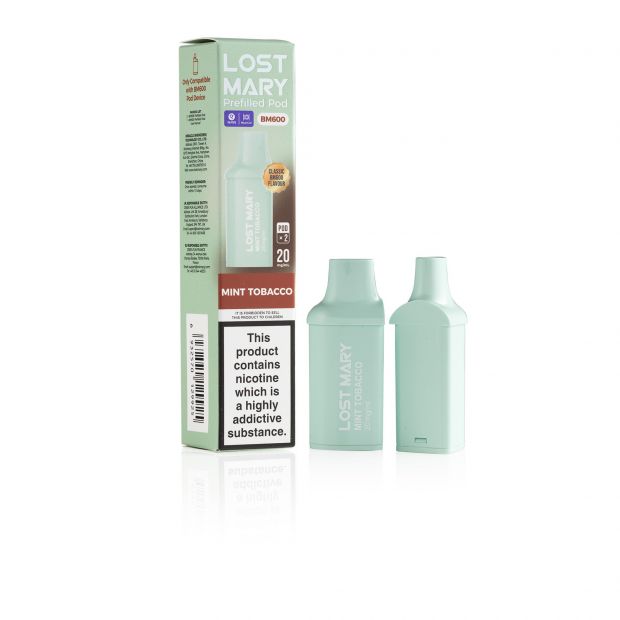 Lost Mary Mint Tobacco Pod & Box