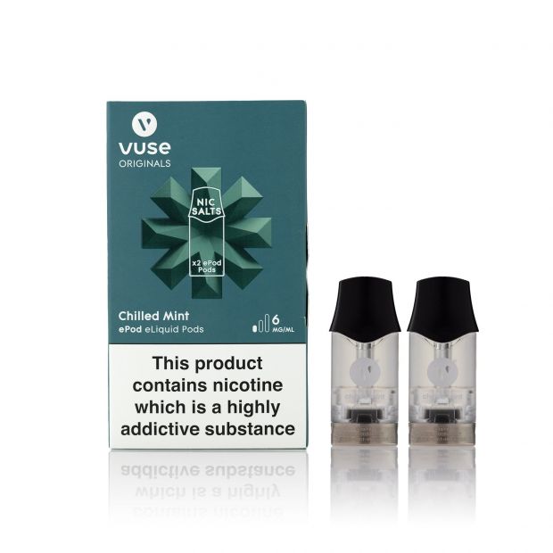 Vuse Chilled Mint ePod Cartridges | Electric Tobacconist UK