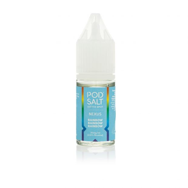 Pod Salt Nexus Rainbow 10ml Nic Salt E-Liquid