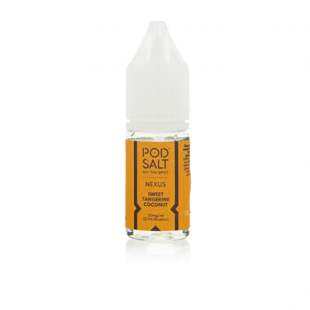 Pod Salt Nexus Sweet Tangerine Coconut 10ml Nic Salt E-Liquid