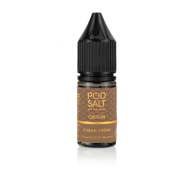 Pod Salt Origin Cuban Creme 10ml Nic Salt E-Liquid