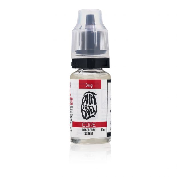 Ohm Brew Core Raspberry Sorbet 10ml E-liquid