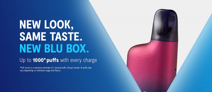 New Look, Same Taste. The New Blu Box Kit