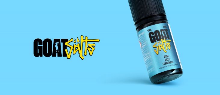 Goat Salts Blue Razz Lemonade Nic Salt E-Liquid