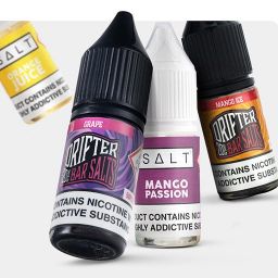 5 for £10 Drifter & SALT E-Liquids