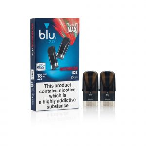 Blu-2.0-pods-WaterMelon-Ice-box and two pods