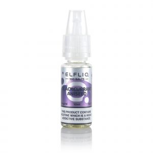 Elf Bar ELFLIQ Blackcurrant Aniseed 10ml Nic Salt E-Liquid