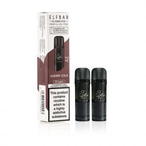 Elf Bar 600 Cherry Cola Pods & box