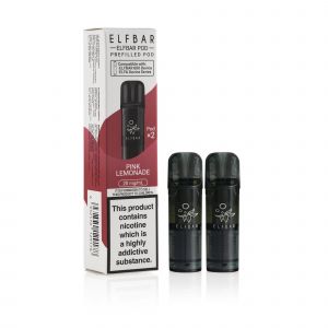 Elf Bar 600 Pink Lemonade Pods & box