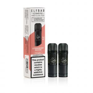 Elf Bar 600 Strawberry Snoow Pods & box