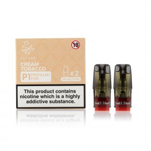 ELF BAR P1 E-Liquid Box and Pods Cream Tobacco