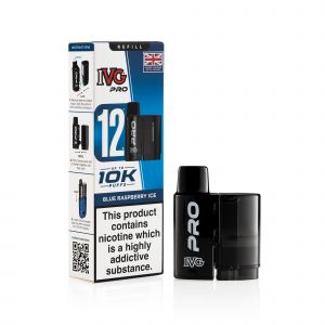 IVG Pro Pod and box Blue Raspberry Ice