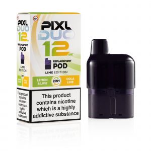 Pixl Duo 12 Lime Edition Box and pod
