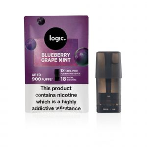 Logic Blueberry Grape Mint RDY 900 Pod