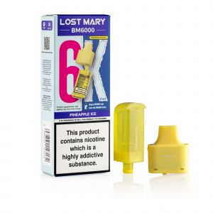Lost Mary BM6000 Pineapple Ice Pod & Box
