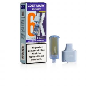 Lost Mary BM6000 Acai Berry Blueberry pods