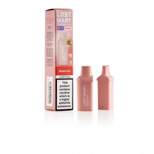 Lost Mary Peach lce pod and box