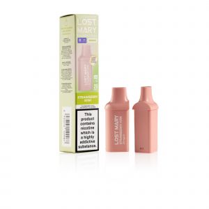 Lost Mary Strawberry Kiwi pod and Box