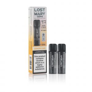 Lost Mary Tappo E-Liquid Box and Pods Lemon Lime
