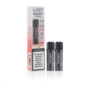 Lost Mary Tappo E-Liquid Box and Pods Strawberry Ice