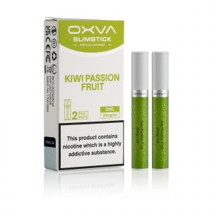 Oxva Slimstick Kiwi Passion fruit pods & box