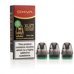 OXVA Xlim Stainless Steel 1.2ohm pods & box