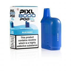 Pixl 8000 Blue Magic pod and box