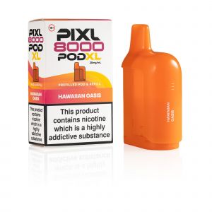 Pixl 8000 Hawaiian Oasis pod and box