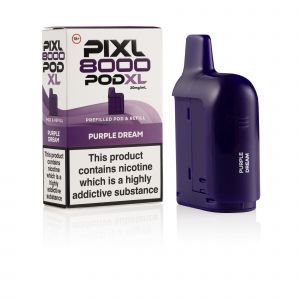 Pixl 8000 Purple Dream pod and box