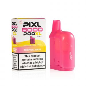 Pixl 8000 Tropical Wave pod and box