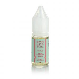 Pod Salt Nexus Fresh Raspberry Mojito 10ml Nic Salt E-Liquid