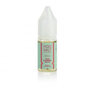 Pod Salt Nexus Fresh Raspberry Mojito 10ml Nic Salt E-Liquid