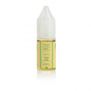 Pod Salt Nexus Lemon Lime Sorbet 10ml Nic Salt E-Liquid