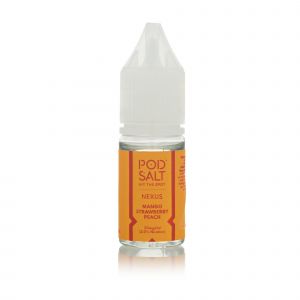 Pod Salt Nexus Mango Strawberry Peach 10ml Nic Salt E-Liquid